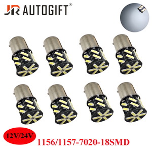 Promotion Stock 12V 24V Auto Auto LED Bremslampen S25 BA15S BAY15D 18SMD Blinker lampe - Product Image 2