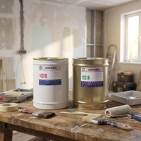 Adhésif de laminage à sec à base de solvant, double composant, en polyuréthane transparent de qualité alimentaire, résistant à l'eau bouillante, pour matériaux flexibles