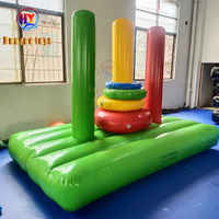 Tour gonflable intéressante de Hanoi en matériau pvc pour l'excellence, jeux gonflables de construction d'équipe, équipement de sport gonflable