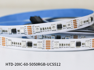 Rgb Dmx512 Tira Lenc Rgb Tira de luz Impermeable Rgb Direccionable Led Tira - Product Image 2