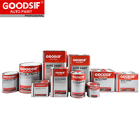 Peinture automobile GOODSIF, fournisseurs de peinture automobile, peinture acrylique noir profond, peinture 2K, couche transparente, diluant, peinture automobile