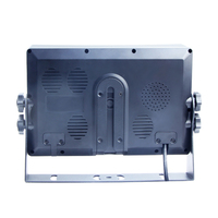 Nouveau 7 pouces 2 écran partagé 1080P AHD moniteur de voiture enregistreur de conduite DVR, ou AHD caméras avant/arrière en option