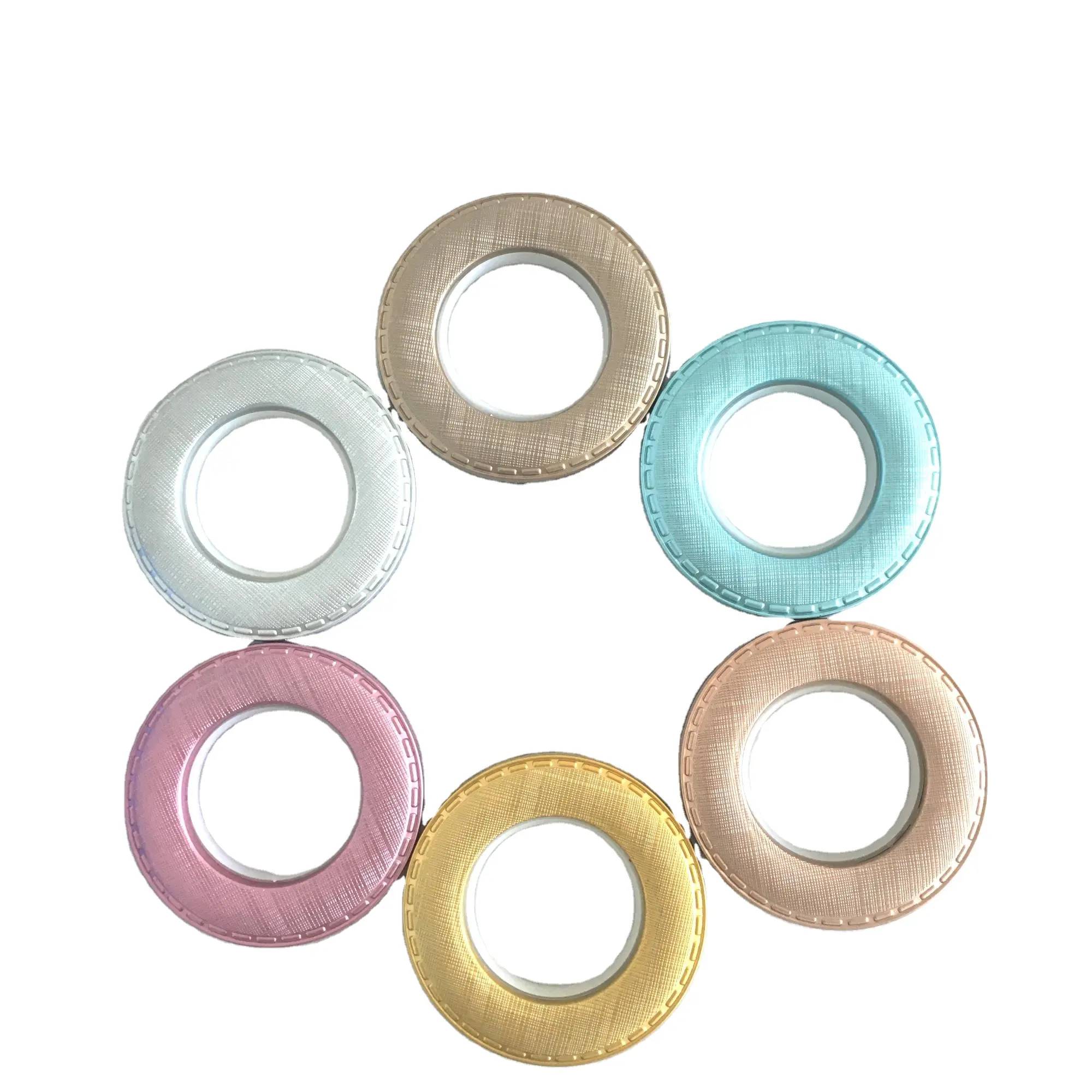 Nuovo anello per tende 75 MM accessori per tende decorazioni per la casa anelli per occhielli in plastica anelli in plastica PP per tende