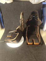 Sièges de course RECARO SR-S noirs de haute qualité, réglables, pour simulateur, type baquet, sportifs, en stock, prêts à être expédiés