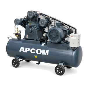 เครื่องอัดอากาศแบบลูกสูบ APCOM แรงดันสูง 30 บาร์ 7.5 กิโลวัตต์ 10 แรงม้า สำหรับอุตสาหกรรม - Product Image 3