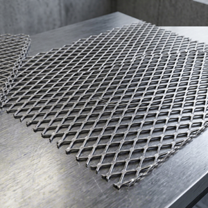 Galvanized Steel Perforated Metal <b>Mesh</b> Diamond Hole Roll Reliable Industrial Security Fencing Safety Partition Wall IRAJ - Product Image 1