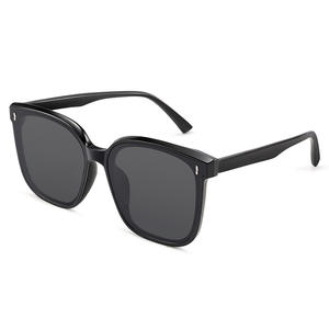Lunettes de soleil Gm unisexes noires à grande monture, verres PC TAC polarisés UV400, protection solaire pour les sorties, la conduite, la pêche, le cyclisme, la mode - Product Image 3