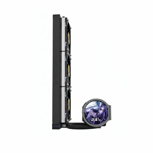 <span class=keywords><strong>Enfriador</strong></span> Líquido AIO <span class=keywords><strong>de</strong></span> Alto Rendimiento <span class=keywords><strong>de</strong></span> 360 mm con <span class=keywords><strong>Base</strong></span> <span class=keywords><strong>de</strong></span> Cobre y Radiador <span class=keywords><strong>de</strong></span> Aluminio, LED ARGB <span class=keywords><strong>para</strong></span> Gabinete <span class=keywords><strong>de</strong></span> Computadora y PC <span class=keywords><strong>para</strong></span> Juegos - Product Image 5