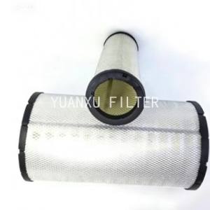 Filtro Aria Motore per Escavatore P781398 P781399 11110217 11110218 - Product Image 2