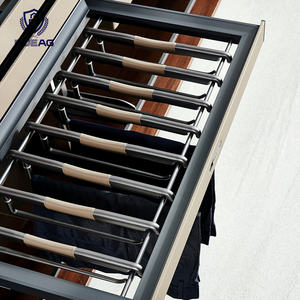 Armoire Matel armoire à vêtements armoire de rangement <span class=keywords><strong>tiroir</strong></span> en métal <span class=keywords><strong>pantalon</strong></span> <span class=keywords><strong>suspendu</strong></span> support pour pantalons secs - Product Image 1