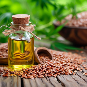 Olio di semi di lino a base di erbe fornitore di massa grezza 1kg di cosmetici di grado biologico spremuto a freddo olio per capelli per la crescita dei capelli IMELPFD - Product Image 5