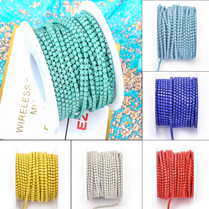 कुल मिलाकर 6 8 12 ओपल फ्लैशबैक क्रिस्टल गैंडे के लिए फैशन बालियां बनी हुई ट्रिम परिधान शादी के लिए - Product Image 1