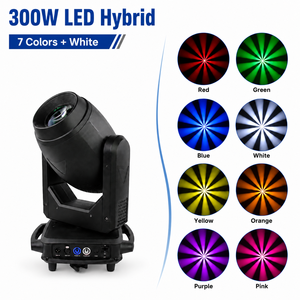 Versatile 300W LED Hybrid Beam Spot Wash 3-in-1 Moving Head for DJ, Club, and Theater - Product Image 5