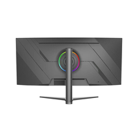 Grand Moniteur PC Gaming Incurvé 4K de 37,5 Pouces, Moniteur d'Ordinateur de Bureau de 38 Pouces 75Hz 100Hz 144Hz