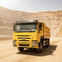 Самосвал SINOTRUK 6X4 HOWO с левым рулем, экспорт в Африку