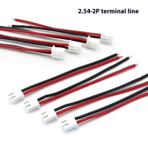 Toptan XH2.54 Terminal bağlantı kablosu, 2P tek kafa kaynak telleri, pil için çevre dostu bağlayıcı teller - Product Image 3