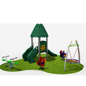 Surface moulée en PEBDL certifiée CE Équipement de terrain de jeu extérieur pour enfants Toboggan en plastique pour enfants dans le parc de trampoline - Product Image 6