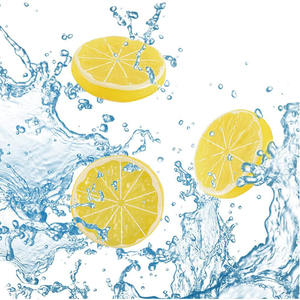 Tranches de citron artificielles en mousse écologique 5 cm Vert Jaune Haute Qualité pour la rentrée scolaire, Pâques, Thanksgiving, Noël et les fêtes - Product Image 5