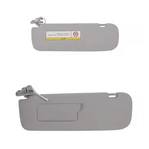 Ttelsa xe điện dù để che nắng Visor với được xây dựng trong mỹ phẩm gương và an toàn khóa cơ chế mái headliner 1490405-01-a mô hình 3 Y - Product Image 2