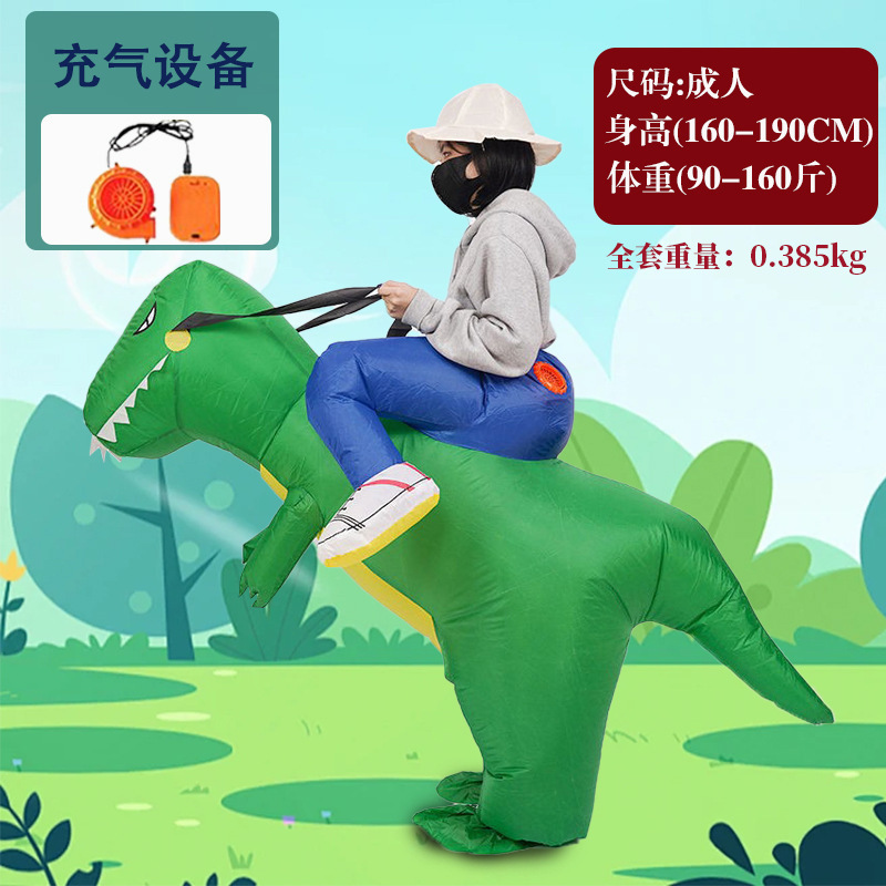 Green dinosaur-adult