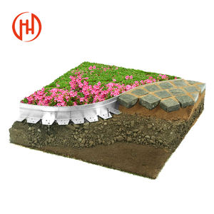 Factory Prices L Shape Aluminum Lawn Edging <strong>Garden</strong> <strong>Edger</strong> for Cobblestone Landscape Edging - Product Image 2