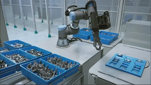 Collaborative Robot Grab Materials Loading and Unloading With Smart Gripper Fingers Instead of Human to Do <b>Repeat</b> Loading and - Product Image 4