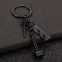 Portachiavi Personalizzati a Forma di Mini Pala, Accessori Promozionali in Metallo, Portachiavi 3D a Forma di Pala