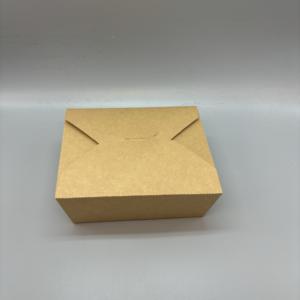 Boîte en papier kraft jetable personnalisée de haute qualité pour la restauration à emporter, 100% biodégradable - Product Image 4