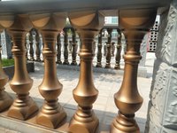 Reazone RZPC Moules à balustres en béton préfabriqué robustes et durables pour extérieur, hauteur 60/70 cm, pour garde-corps et main courante, en plastique PP, réutilisables 1000 fois