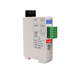 Transmetteur de courant et de tension CA, isolateur de signal, sortie 4-20mA 0-10V, montage sur rail DIN pour l'automatisation industrielle - Product Image 5