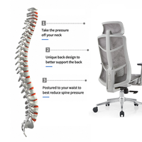 Chaise de bureau moderne et simple, pivotante en tissu, personnalisable pour poste de travail, vente en gros usine