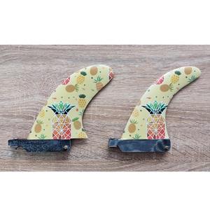 <span class=keywords><strong>Aletas</strong></span> de tabla de surf con estampado 3D, conjunto de aleta única, panal de abeja, para surfear, deportes acuáticos - Product Image 5