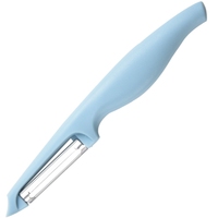 Nieuw Product Roestvrijstalen Mes Fruit Groente Aardappelschiller Met Antislip Plastic Handvat