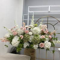 Decoraciones para Bodas, Camino de Flores para el Pasillo, Camino de Flores Artificiales para Bodas