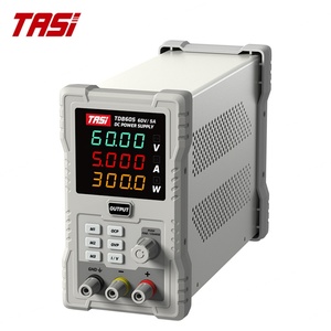 Fuente de Alimentación CC Digital Programable Lineal Ajustable TASI TDB605 60V 5A, Entrada 110V para Uso Industrial, Conexión RS232 USB a PC - Product Image 2