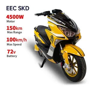 2023 new trend 4500W lightweight electric motorcycle with removable battery