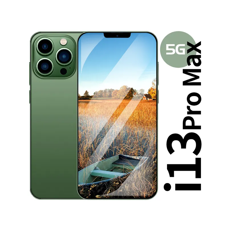 Hot sell 16GB + 512GB i13 Pro Max Original Cell phone Mobile Phone 13 pro max Unlocked Dual SIM Deca Core