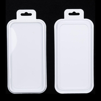 Boîte d'emballage en plastique transparent pour accessoires de téléphone portable, en PET recyclé, type blister