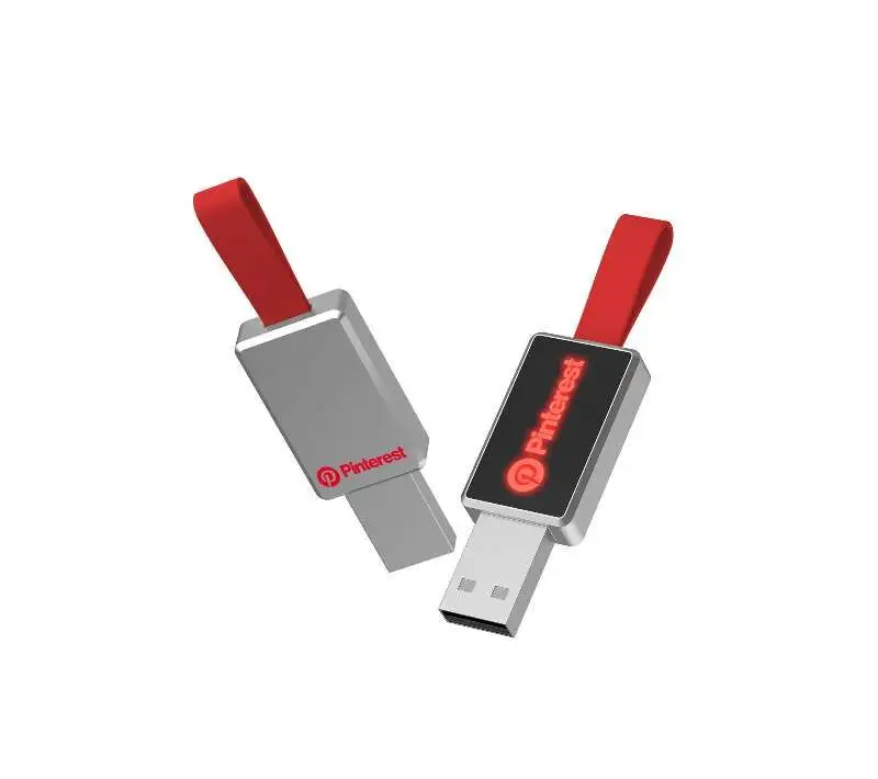 Новый стиль металлический USB флэш-накопитель с логотипом освещения 4 ГБ 8 ГБ 16 ГБ 32 ГБ USB 2,0 флэш-памяти