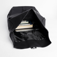 Sac à dos Oxford souple et imperméable WGX pour homme, avec fermeture éclair et fermoir, multifonctionnel, doublure en polyester, grand format