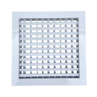 Système de ventilation le plus vendu, grilles de transfert d'air de porte en plastique ABS de haute qualité - Léger, à poser pour usage industriel