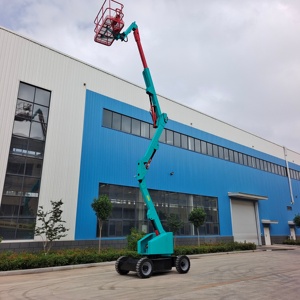 รถกระเช้าบูมแบบข้อต่อขยับได้ด้วยตัวเอง ใช้แบตเตอรี่ลิเธียมที่มีอายุการใช้งานยาวนาน |   แท่นยกคนทำงานบนที่สูง |   ลิฟท์ตัดแต่งกิ่งไม้ - Product Image 5