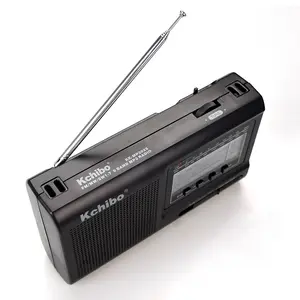 Portable AM/FM Radio Media Speaker MP3 Music Player Support 3.5mm Earphone Jack