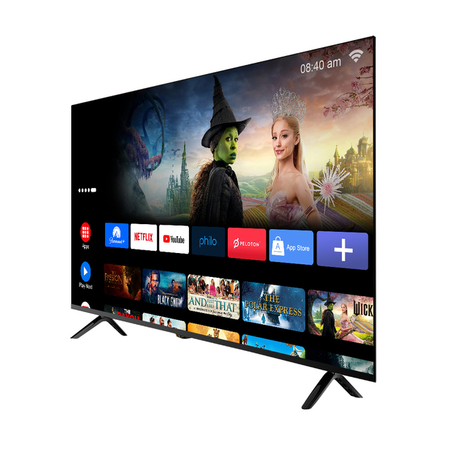 Custom Logo 32 Inch LED Smart TV with Android WiFi Full HD 1080p 4K Ready Flat Screen Multi-Use