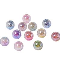 Perles en verre rose motif dragon 16 mm, électroplaquées optiquement, pour stylos à perles et chaînes de téléphone – Meilleures ventes en direct