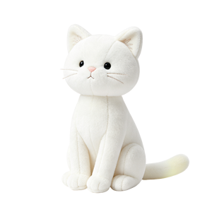 Muñeco de Peluche de Gatito con Brillo Suave y Baja Luminosidad, Compañero de Cama para Niños que se Asustan de la Oscuridad por la Noche - Product Image 1