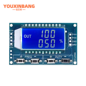 1Hz-150Khz tín hiệu máy phát điện mô-đun có thể điều chỉnh PWM xung tần số chức năng nhiệm vụ chu kỳ TTL LCD hiển thị 5V DC 12V 24V - Product Image 3