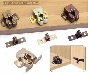 Heavy Duty Double Roller Magnetic Catch Latch Iron Furniture Ball for Closet and Cabinet Doors in <b>Kitchen</b> Bathroom Dining - Product Image 4