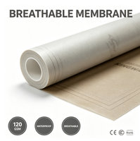 Membrane respirante laminée à 3 couches pour toiture en pente