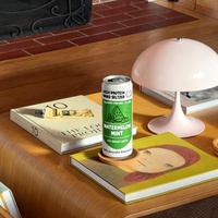 Protein Hard Seltzer Sabor Sandía y Menta, 10g de Proteína de Suero, 10% ABV, Personalizable, 330ml, Bebida Alcohólica Espumosa para Después del Ejercicio